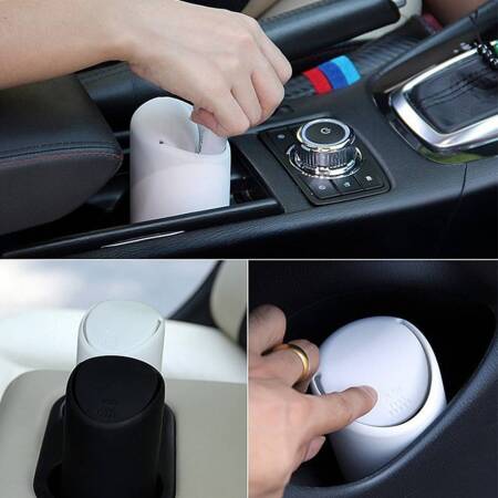 mini car trash bin
